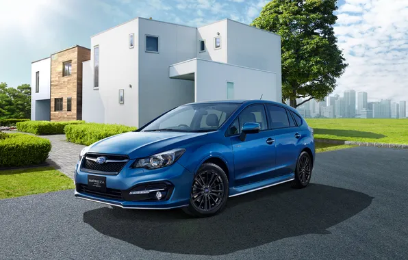 Картинка Subaru, Impreza, Hybrid, субару, Sport, 2015