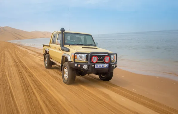 Toyota, 4x4, land cruiser, pickup, double cab