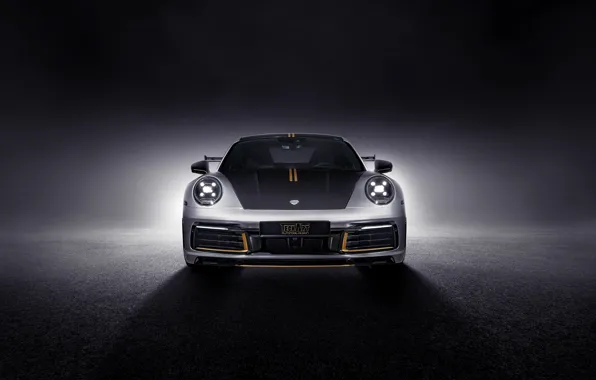 911, Porsche, вид спереди, Carrera, TechArt, 992, 2019