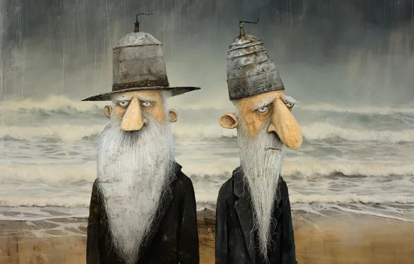 Портрет, старики, Martin Sercombe
