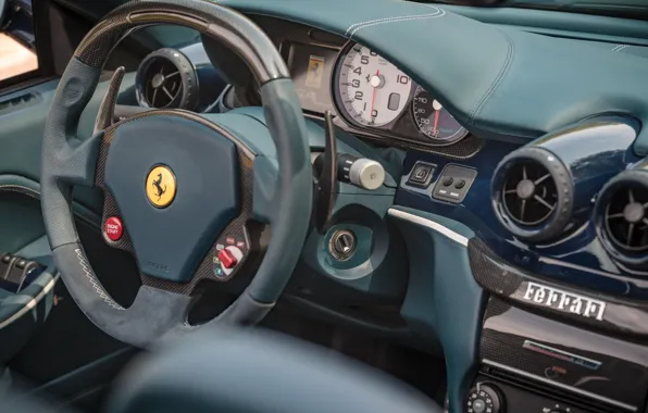 Ferrari, SA Aperta, steering wheel, Ferrari SA Aperta