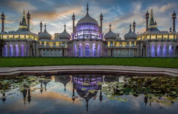 Pavilion, England, Prince, Wales, Architecture, Royal, Brighton, Residence