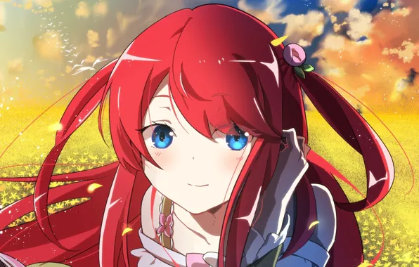 Девушка, аниме, арт, мечник, Re: Zero kara Hajimeru Isekai Seikatsu, с нуля