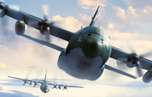 Картинка небо, полёт, самолёт, Military aircrafts