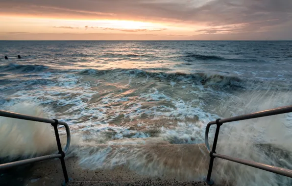 Sea, Sunrise, Essex, NikonD90, LeeFilters, Tokina11-16mm, Frinton