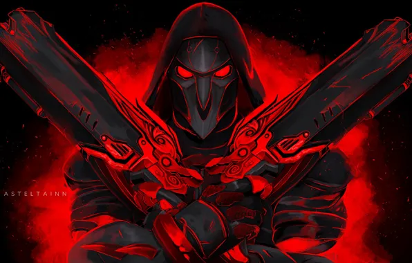 Жнец, Reaper, Overwatch, Дозор, Гэбриел Райс