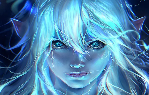 Girl, Art, Elf