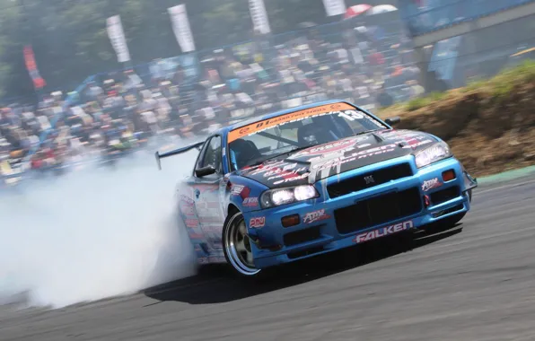 Skyline R34 Drift  Ниссан скайлайн, Скайлайн, Гонки