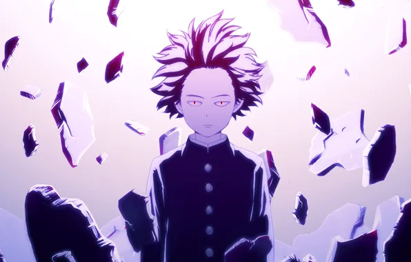 Сияние, камни, сила, Mob Psycho 100, Кагеяма Шигео, Моб психо 100, экстасенс