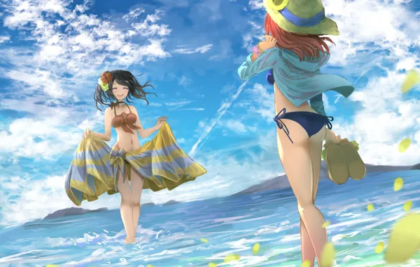 Море, Девушки, Лето, Love Live! School Idol Project