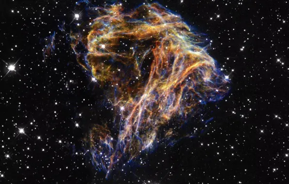Картинка космос, звезды, взрыв, бесконечность, N49