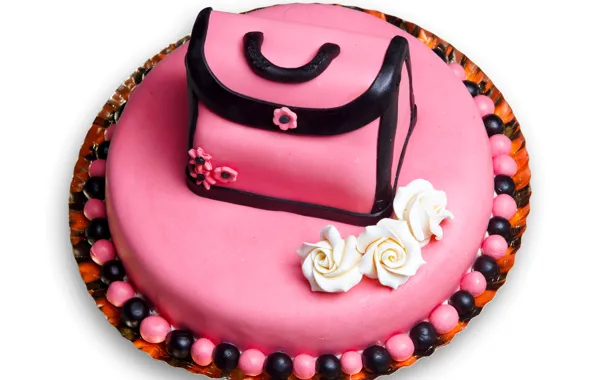 Шоколад, розы, конфеты, торт, сладкое, декор, глазурь, cakes