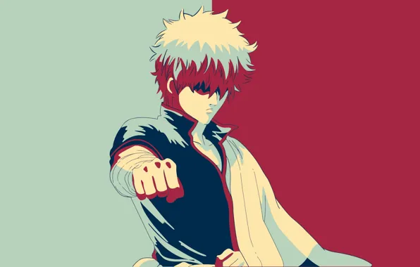 Anime, samurai, manga, Gintama, kimono, japonese