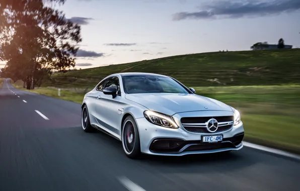 Mercedes-Benz, мерседес, AMG, Coupe, C-Class, C205