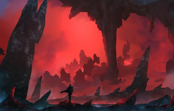 Рисунок, Пейзаж, Арт, Landscapes, Digital Art, TacoSauceNinja, by TacoSauceNinja, Nothing consumes me