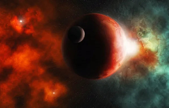 Картинка апокалипсис, черная дыра, космический, взрыв сверхновой