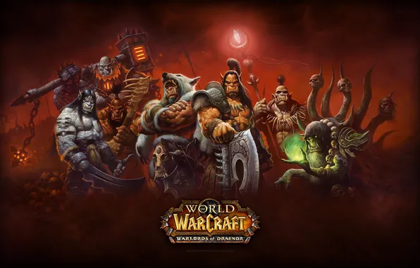 Молот, топор, blizzard, world of warcraft, Громмаш, Дуротан, Килрогг, Чернорук