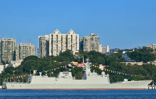 Китай, фрегат, Флот, Anqing