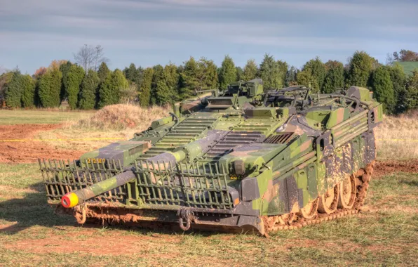 Картинка танк, боевой, основной, 1960-х годов, шведский, Strv 103, «С-танк»