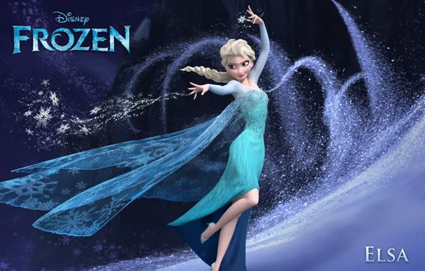 Картинка Frozen, Walt Disney, 2013, Elsa, Холодное Сердце, Animation Studios