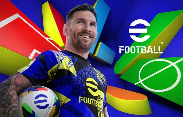 Картинка Games, Lionel Messi, Game Art, 2024 Games, eFootball 2024