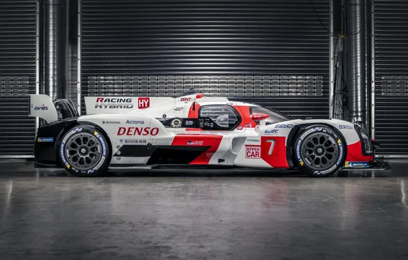 Toyota, в профиль, WEC, 4WD, 2021, Gazoo Racing, GR010 Hybrid, 3.5 л.