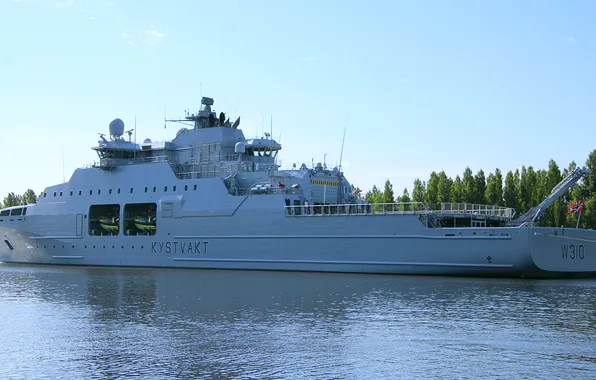 Норвегия, патрульник, KV Jan Mayen, ледового класса