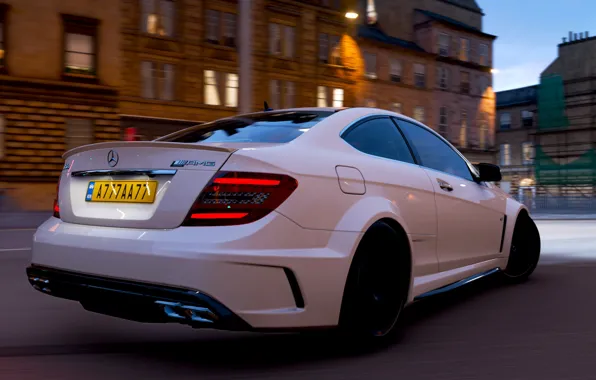 Mercedes-Benz, Мерседес, Дрифт, Mercedes, Drift, C63 AMG, Мерс, Mercedes C63 AMG Coupe 2012