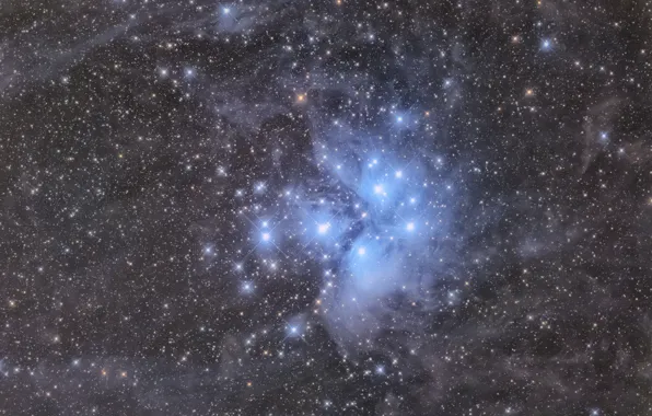 Плеяды, Звёздное скопление, M-45
