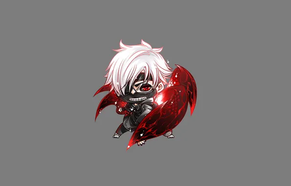 Фон, мини, anime, art, токийский гуль, Tokyo Ghoul, Ken Kaneki