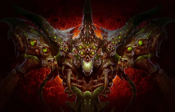 Demon, evil, Blizzard Art, Diablo 4, Diablo IV, Lord Belial