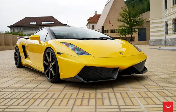 Картинка Lamborghini, Gallardo, Custom, CV7, Black1007