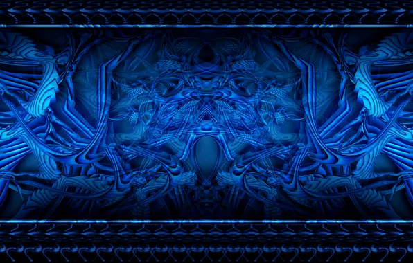 Blue, lines, discipline