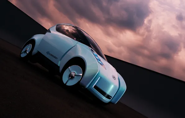 Concept, Ниссан, Nissan, концепт-кар, 2009, Land Glider, Nissan Land Glider Concept