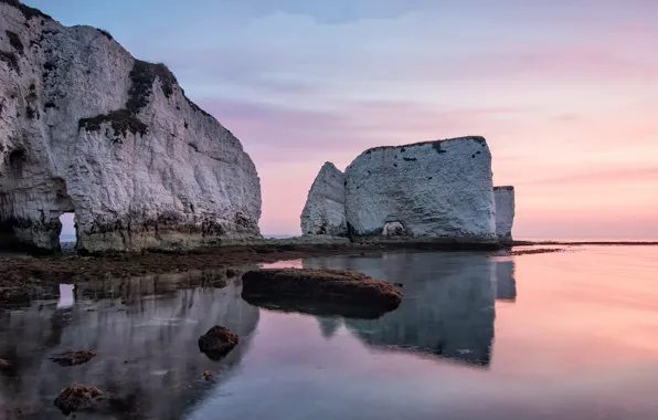 Скалы, берег, Dorset, Old Harry Rocks