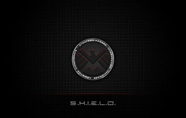 Wallpaper, logo, Marvel, eagle, series, falcon, S.H.I.E.L.D., Agents of Shield