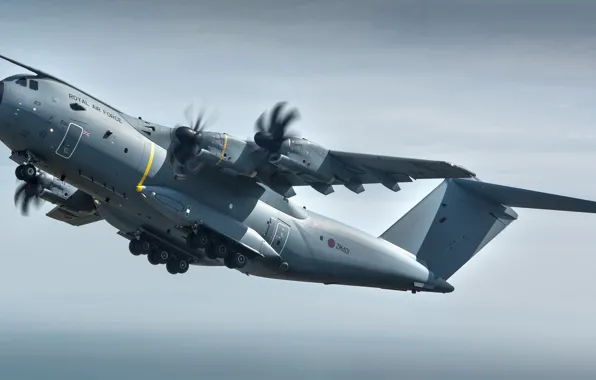 Самолет, летит, Airbus A400M, Airbus Atlas C1