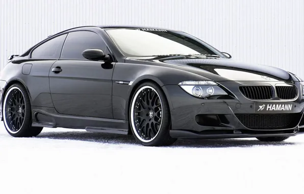 Тюнинг, bmw, чёрная, hamann, бэха