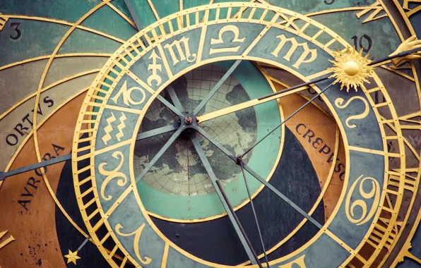 Картинка clock, prague, astronomical