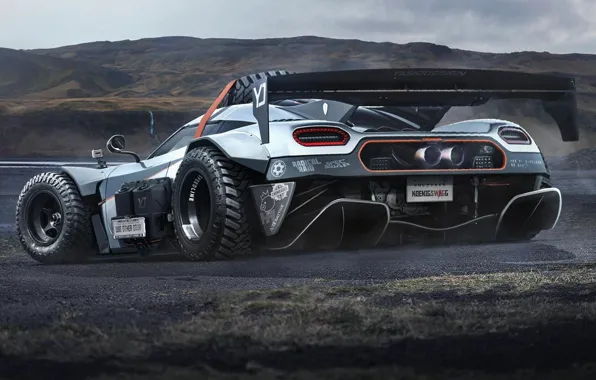 Concept, трасса, concept, мощь, Koenigsegg, внедорожник, концепт, power