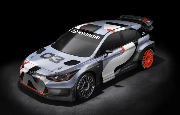 Concept, Hyundai, WRC, i20, 2015, хундай
