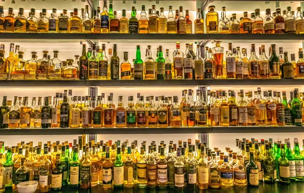 Бутылки, Ирландия, виски, whiskey, Ireland, bottles, Dublin, Дублин