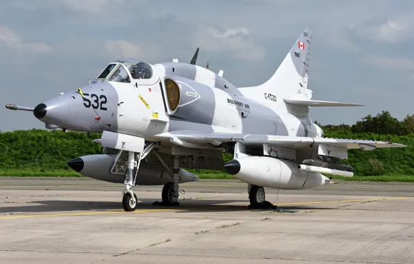 Картинка штурмовик, лёгкий, A-4 Skyhawk, «Скайхок», Дуглас A-4N