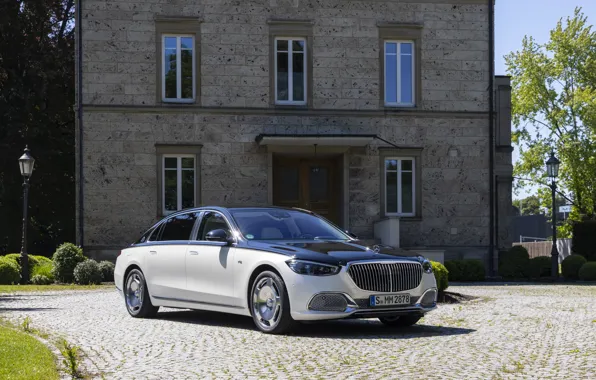 Картинка Mercedes-Benz, Mercedes, Maybach, S-Class, front view, Mercedes-Maybach S 680