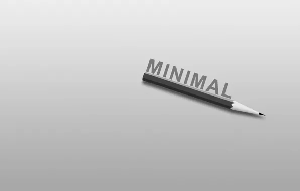 Надпись, минимализм, карандаш, minimalism, слово, 1920x1200, lettering, word