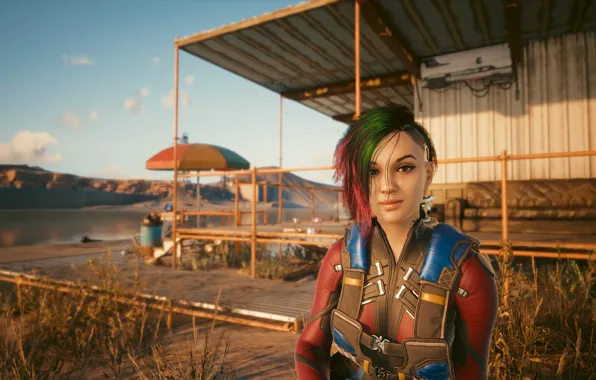 Киберпанк, cyberpunk 2077, джуди, Judy Alvarez