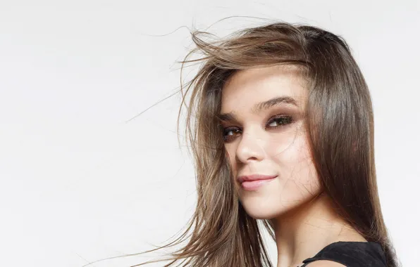 Взгляд, поза, модель, портрет, актриса, певица, hair, Hailee Steinfeld