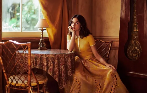 Dress, woman, young, beautiful, model, actress, charming, Ana de Armas