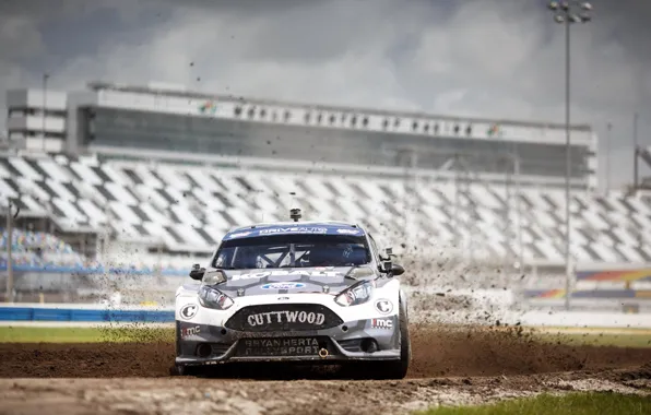 Картинка Ford, Грязь, Fiesta, Передок, GRC