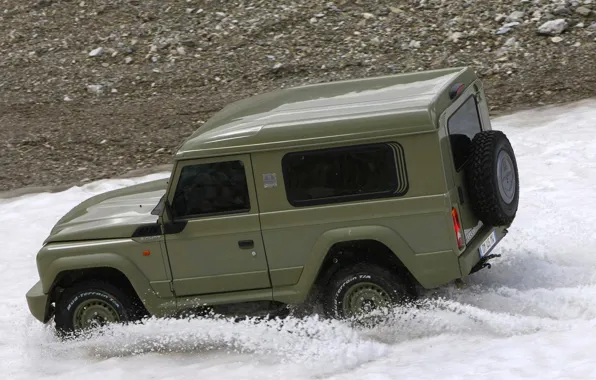 Снег, внедорожник, Iveco, campagnola
